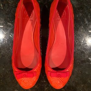 Tory Burch quilted flats